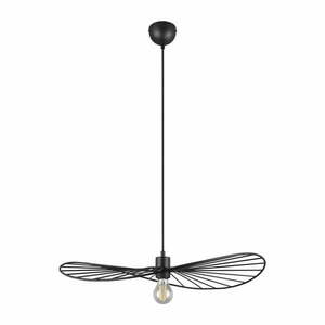 Lampa wisząca w kolorze matowej czerni ø 60 cm Chapeau – Trio obraz