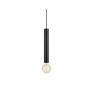 Czarna lampa wisząca Markslöjd Sencillo, wys. 35, 5 cm obraz