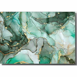 Szklany obraz 100x70 cm Turquoise – Wallity obraz