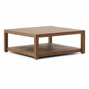 Stolik z litego drewna tekowego 90x90 cm Sashi – Kave Home obraz
