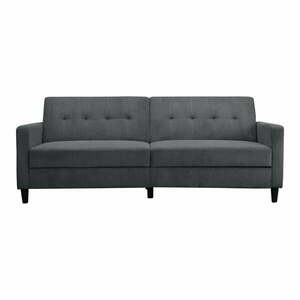 Szara sztruksowa sofa 203 cm Hartford – Støraa obraz