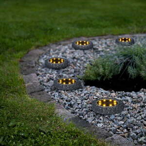 Zestaw 2 ogrodowych lamp solarnych LED Star Trading Lawnlight, ø 11 cm obraz