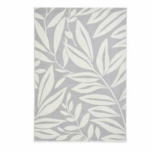 Jasnoszary dywan 80x150 cm Sorral Leaves – Catherine Lansfield obraz