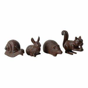 Metalowe figurki ogrodowe zestaw 4 szt. Animals – Esschert Design obraz