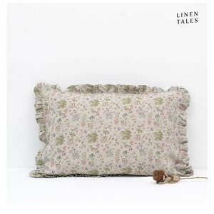 Lniana poszewka na poduszkę 65x65 cm Botany 2 – Linen Tales obraz