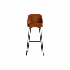 Ceglasty aksamitny hoker 103 cm Vogue – BePureHome obraz