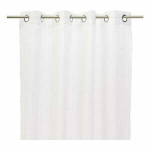 Biała firanka 140x260 cm Vertical Thread – Casa Selección obraz