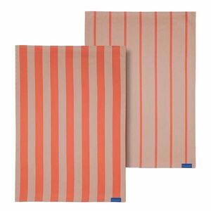Bawełniane ścierki zestaw 2 szt. 50x70 cm Stripes – Mette Ditmer Denmark obraz