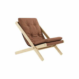 Fotel rozkładany Karup Design Boogie Raw/Clay Brown obraz