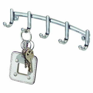 Metalowy wieszak na klucze iDesign York Lyra, 21, 5x4, 6 cm obraz