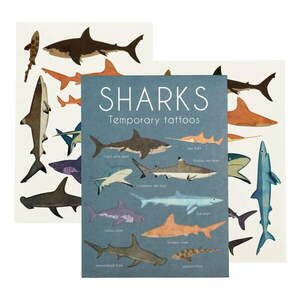 Tatuaże tymczasowe zestaw 2 szt. Sharks – Rex London obraz