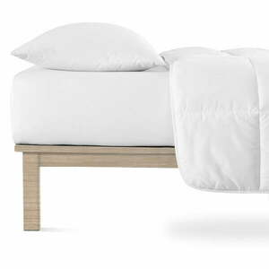 Białe dżersejowe prześcieradło z gumką 180x200 cm Boxspring – Andrea Simone obraz