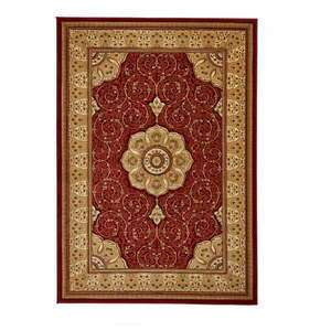 Czerwony dywan 200x290 cm Heritage – Think Rugs obraz