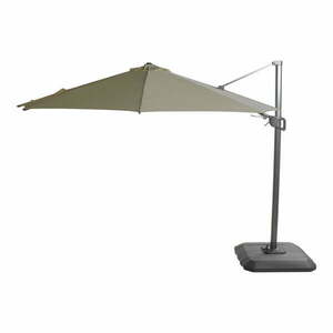 Zielony parasol ogrodowy ø 350 cm Shadowflex – Hartman obraz