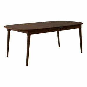 Rozkładany stół z dodatkowym blatem z litego drewna dębowego 106x184 cm Miro – Hammel Furniture obraz