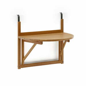 Wiszący stolik balkonowy z litego drewna akacjowego 50x70 cm Amarilis – Kave Home obraz