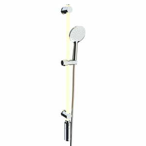 Zestaw prysznicowy w kolorze srebra 94 cm LED – Wenko obraz