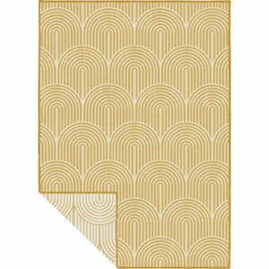 Dywan odpowiedni na zewnątrz w kolorze ochry 200x290 cm Pangli Ochre – Hanse Home obraz