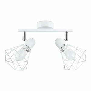 Biała lampa sufitowa ø 10 cm Varpu – Nice Lamps obraz