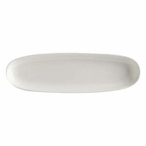 Biały porcelanowy talerz Maxwell & Williams Basic, 30x9 cm obraz