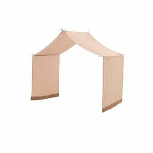 Jasnobrązowa bawełniana zasłona dziecięca do łóżka 86x414 cm Forrest – Vipack obraz