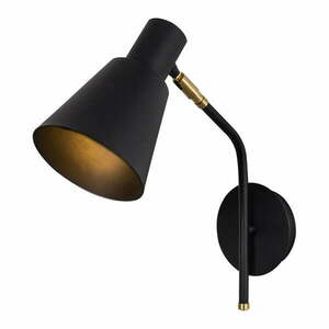 Kinkiet w czarno-złotym kolorze ø 15 cm Sivani – Opviq lights obraz