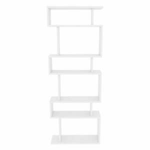 Biały regał 60x160 cm Bates – Kalune Design obraz