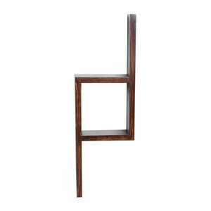 Wielopoziomowa półka z litego drewna jodłowego 17 cm Linn – Kalune Design obraz