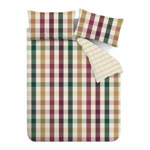 Pościel dwuosobowa 200x200 cm Autumn Check – Catherine Lansfield obraz