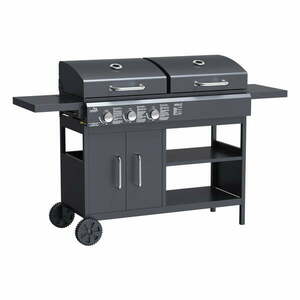Grill gazowy/na węgiel drzewny Couple – Cattara obraz