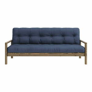 Ciemnoniebieska rozkładana sofa 205 cm Knob – Karup Design obraz
