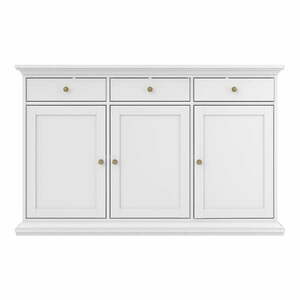 Biała niska komoda 144x92 cm Paris – Tvilum obraz