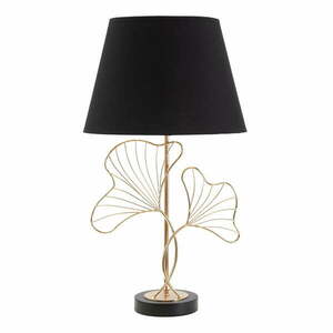 Czarna lampa stołowa Mauro Ferretti Gingko obraz