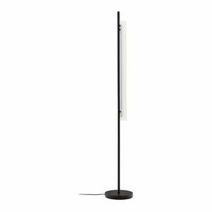 Czarno-biała lampa stojąca LED ze szklanym kloszem (wysokość 150 cm) Vauxall – Kave Home obraz