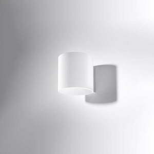 Biały kinkiet ø 10 cm Gino – Nice Lamps obraz