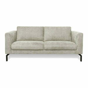 Beżowa sofa z tkaniny szenilowej 165 cm Gomero – Scandic obraz