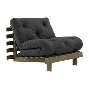 Czarny fotel Roots – Karup Design obraz