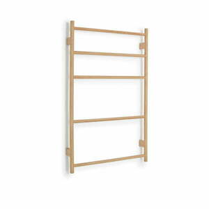 Wieszak na ręczniki z drewna dębowego Wireworks Towel Rail Wallbar obraz