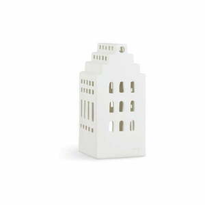 Biały ceramiczny świecznik Kähler Design Urbania Lighthouse Manor obraz