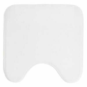Biały dywanik łazienkowy do WC 45x45 cm Vitamine – douceur d'intérieur obraz