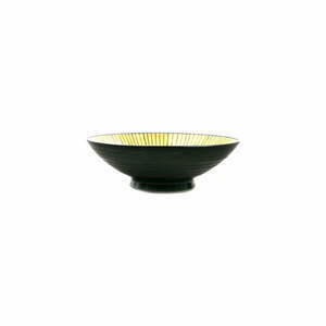 Zielono-żółta ceramiczna misa MIJ, ø 25 cm obraz
