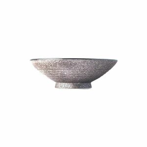 Beżowa wysoka miska ceramiczna na zupę MIJ Earth, ø 24 cm obraz