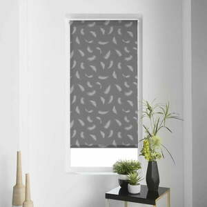 Szara tekstylna roleta 120x180 cm Envolea – douceur d'intérieur obraz