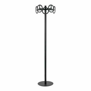 Czarny metalowy wieszak Circle – Spinder Design obraz