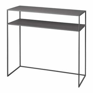 Ciemnoszara metalowa konsola 35x85 cm Fera – Blomus obraz