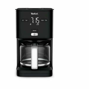 Czarny przelewowy ekspres do kawy Smart'n'light CM600810 – Tefal obraz