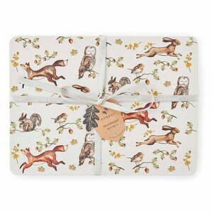 Korkowe maty stołowe zestaw 4 szt. 27x35 cm Forest Fable – Cooksmart ® obraz