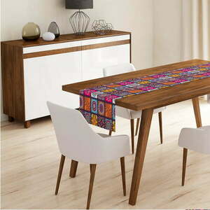 Bieżnik 45x140 cm Mandala Tiles – Minimalist Cushion Covers obraz
