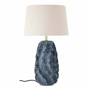 Biało-niebieska lampa stołowa Natika − Bloomingville obraz