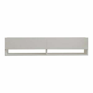 Biała szafka pod TV 141x31x30 cm Arges – Kalune Design obraz